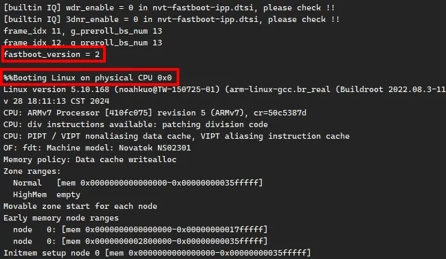 基于NovateK NT98568 + OmniVision OS04E10实现Preroll方案